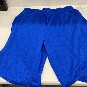 Mens blue workout shorts